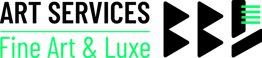 Logo ART SERVICES – Fine Art & Luxe, spécialiste des services dédiés aux œuvres d’art et aux biens d’exception.